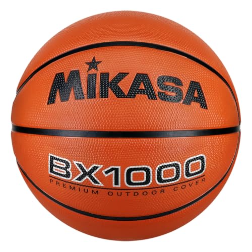 Mikasa BX1000 ballon de basket en caoutchouc premium pour entraînements extérieurs