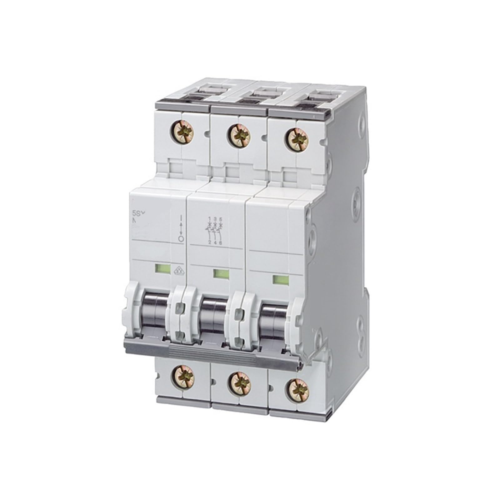 Disjoncteur miniature 5SY4 résout les surcharges de tableau 3P C10 10kA 5SY43107