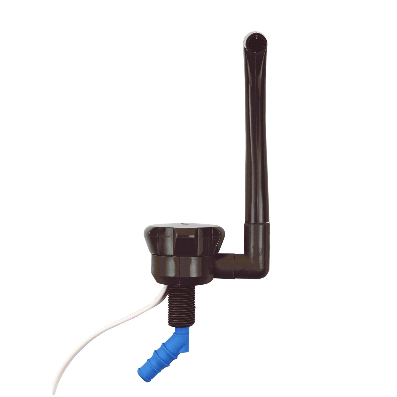 Unbekannt 12 V kran do przyczepy kempingowej, z tworzywa sztucznego ABS, wysokość konstrukcyjna: 135 mm, 90 g, brązowy