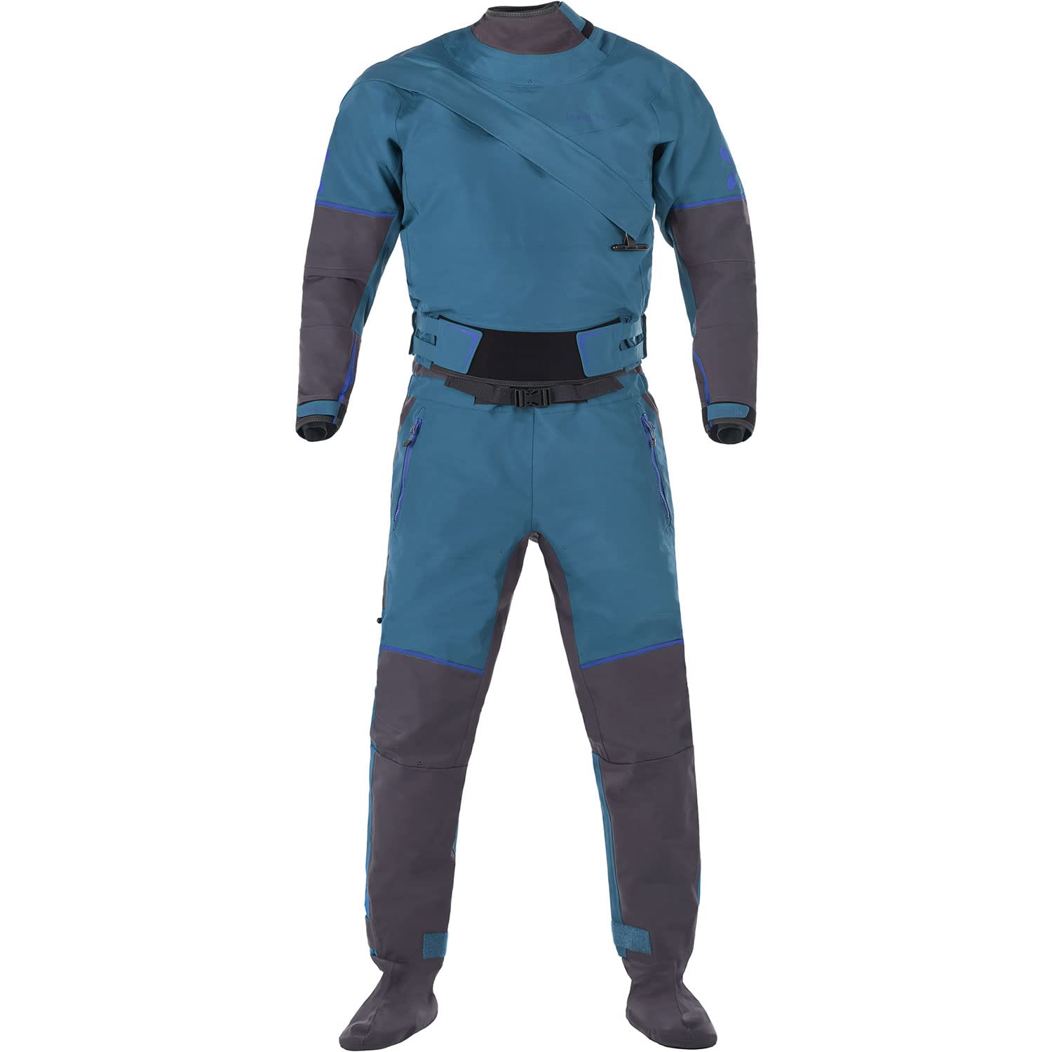 Level Six Women's Freya Drysuit-CratBlue/UltVio-XS