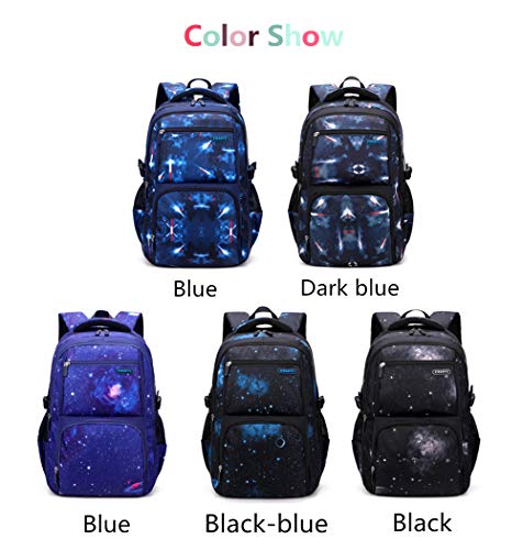 Galaxy School-Bag Backpack With Lunch-Bag For Boys Middle-School Elementary Bookbag #TOP6