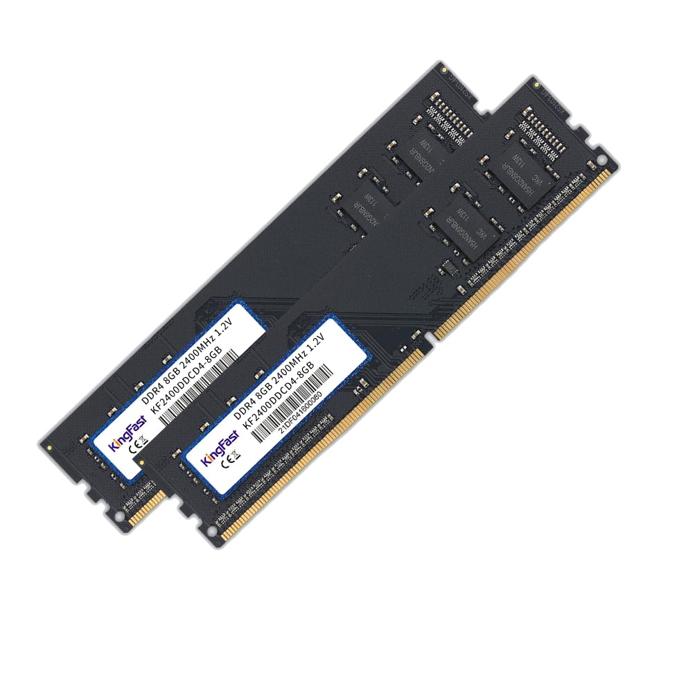 Kingfast 16GB DDR4 2400MHz Desktop RAM Combo (2 x 8GB DDR4 2400