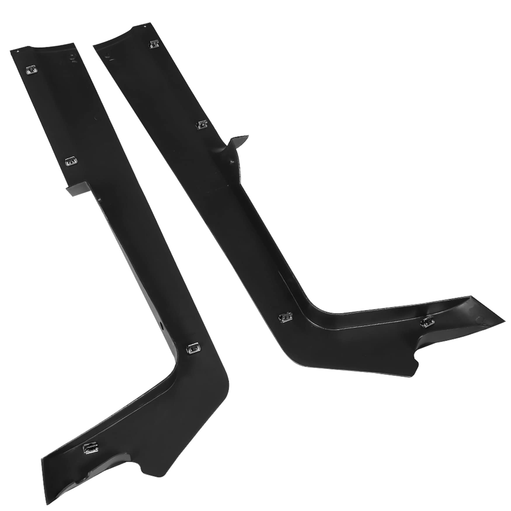 WFLNHB Floormat Retainer Side Panel Set Replacement for Precedent Tempo Onward Club Car Golf Cart Passenger Side Driver Side