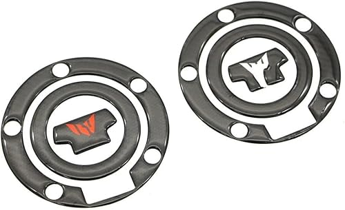 Miniatura 2 de Motorcycle Fuel Tank Sticker 3D Carbon Fiber Motorcycle Fuel Tank Pad Cover Protector Decal Stickers for Y&AMAHA MT01 MT03 MT07 MT09 MT10 MT 01 03