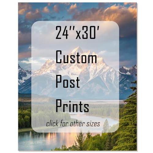 GZZFXXD Personalized Custom 24''x30'' Canvas Prints with Your Photo/your Image Large Wallart Wall Decor for Bedroom Dining room Living room Children's room(Unframed)
