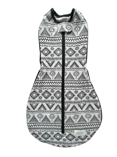 Image of Woombie Grow with Me Baby Swaddle - Convertible Self-Soothing Swaddle Fits Babies 0-18 Months - Expands to Hands-Free, Legs-Out Wearable Blanket - Tribal