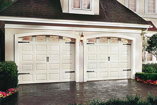 Crown Bolt 10014 Premium Style Decorative Garage Door Kit, 4-Pack Black