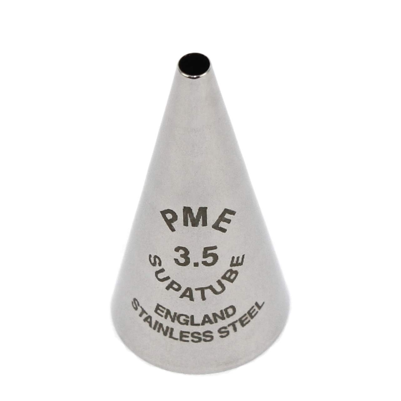 PME Seamless Stainless Steel Supatube Writer No. 3.5,1.72 x 1.72 x 3.5 cm, Silver