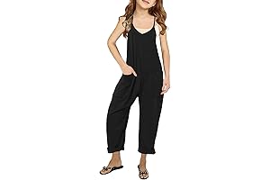 Girls' Casual Sleeveless Jumpsuits: A Cozy and Stylish Choice