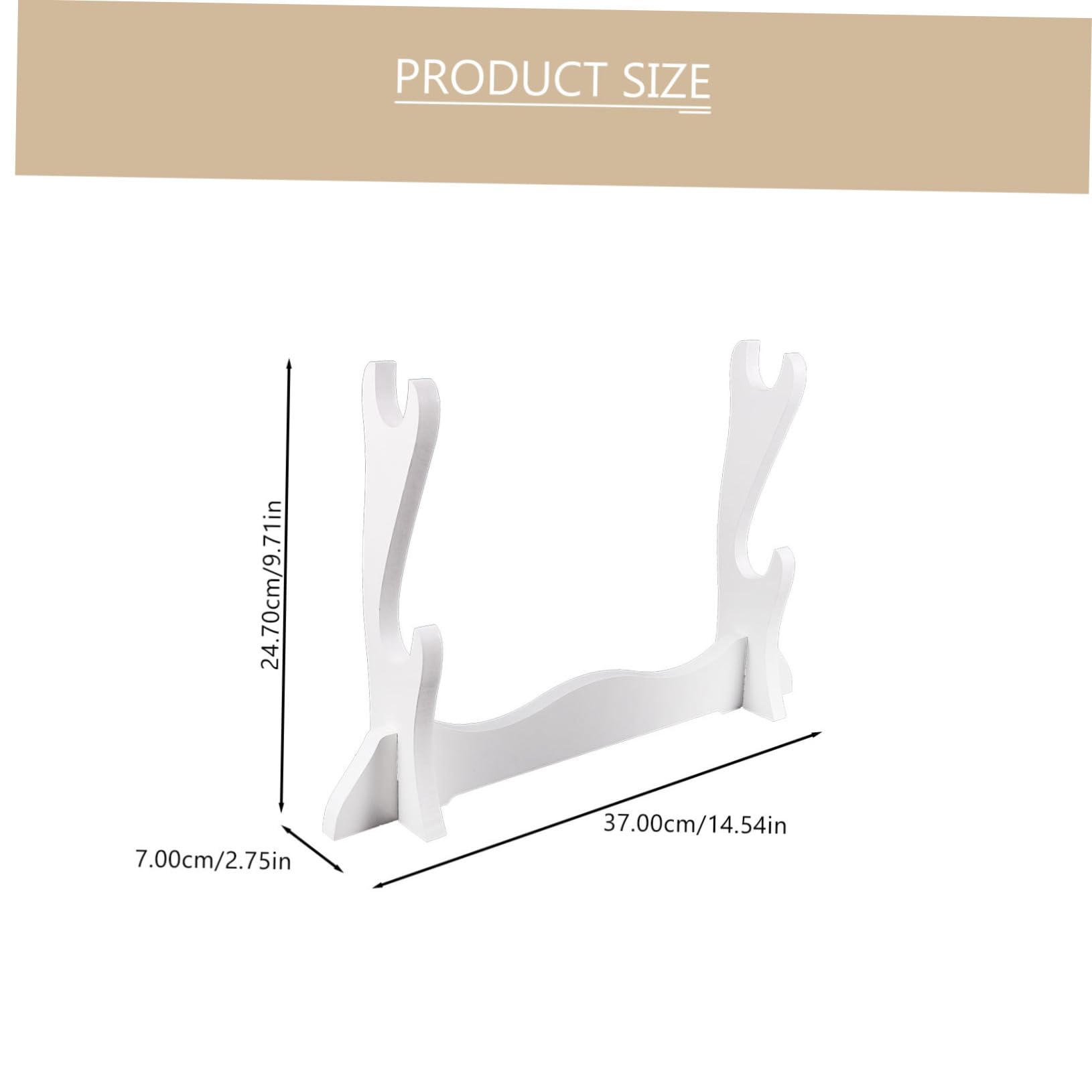 COLLBATH Elegant Sword Stand Display Stand for Swords Multi-functional Storage Holder