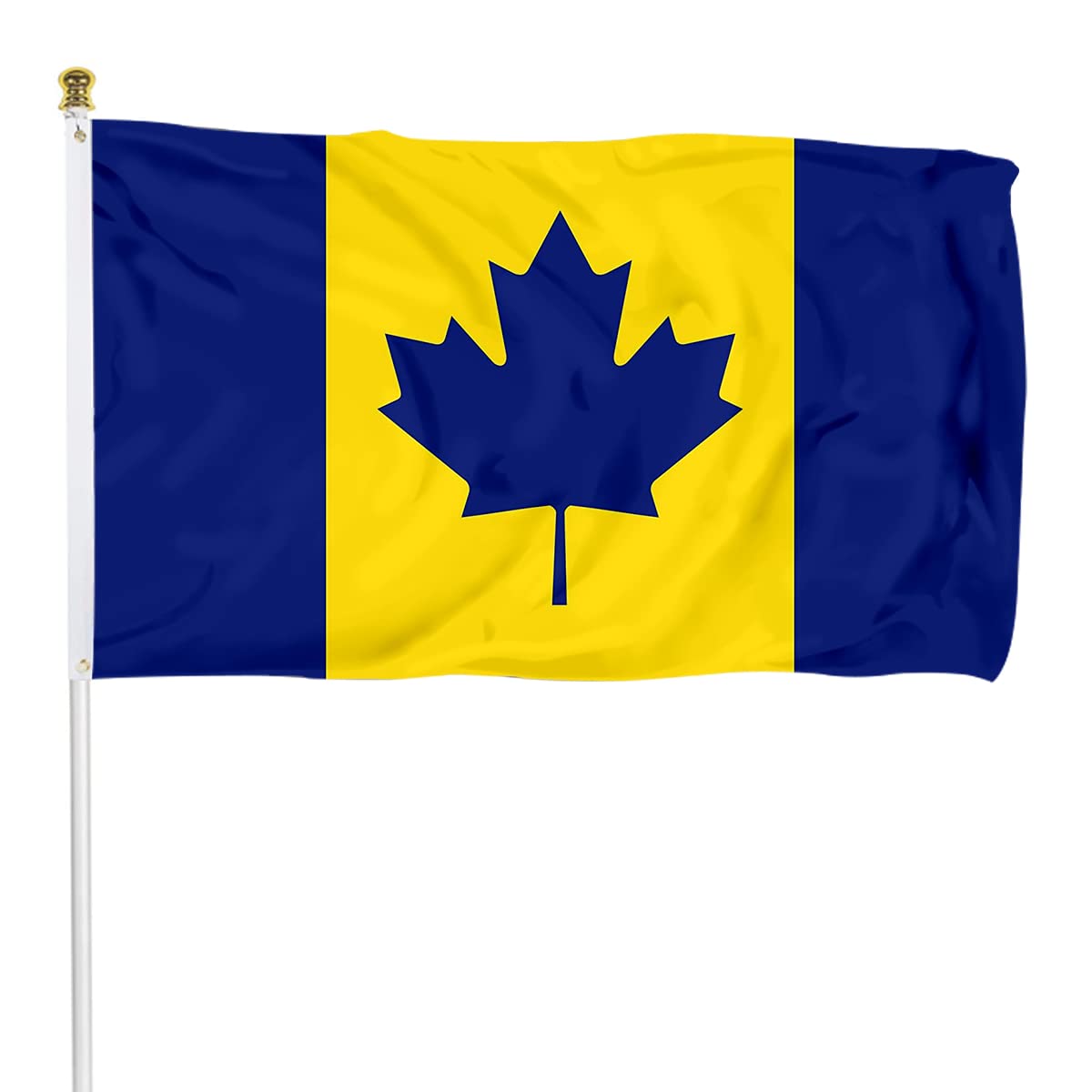 Bandiera Michigan Wolverines 3x5 Piedi, College NCAA, Blu, Per Tifosi