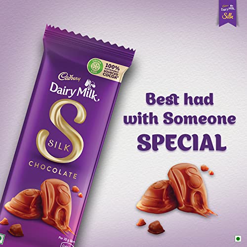 Image of Cadbury Dairy Milk Silk Chocolate Bar, 60 gm