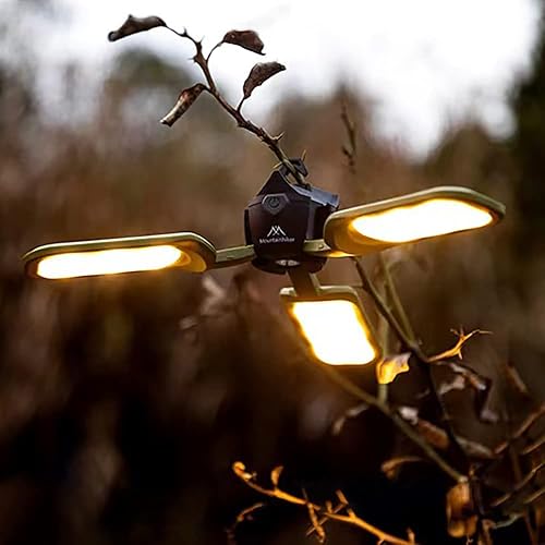 Redcomets Linterna LED de camping para cortes de energía linternas recargables con 2 modos de trabajo linternas de supervivencia accesorios