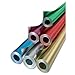Produktbild folia R 55 ST - Alufolie auf Rolle, doppelseitig kaschiert, mit festlicher Sternchenprägung, ca. 50 cm x 10 m, grün / grün - ideal zum Basteln und Verpacken