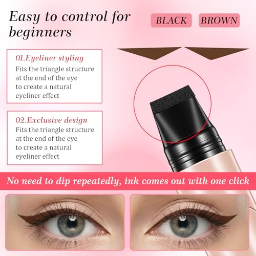 Set Gel Eyeliner ElevateTech con Sello 2 Piezas miniatura 6