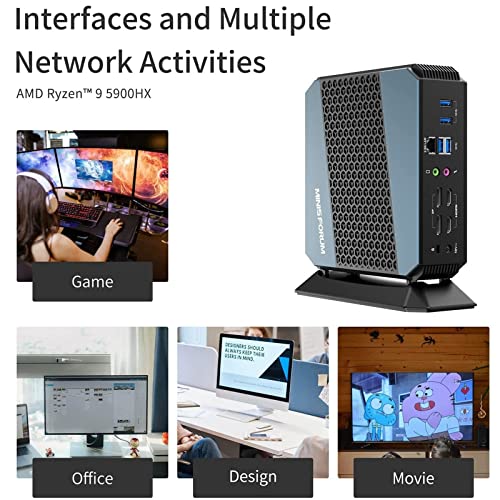 MINIS-FORUM-HX90-Mini-PC-AMD-Ryzen-9-5900HX-Procesador-8-nucleos-CPU-32-GB-DDR4-512GB-SSD-Mini-computadora-de-Escritorio-con-Windows-10-conexion-HDMI–2-DP–2-WiFi-6-USB-30–5