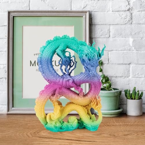 Image of IEMAI Rainbow PLA Filament 1.75mm 1kg, Fast Color Change Multicolor 3D Printer Filament Up to 600mm /s Printing, Toughness & Neatly Wound for DIY, Artistic & Home Decor