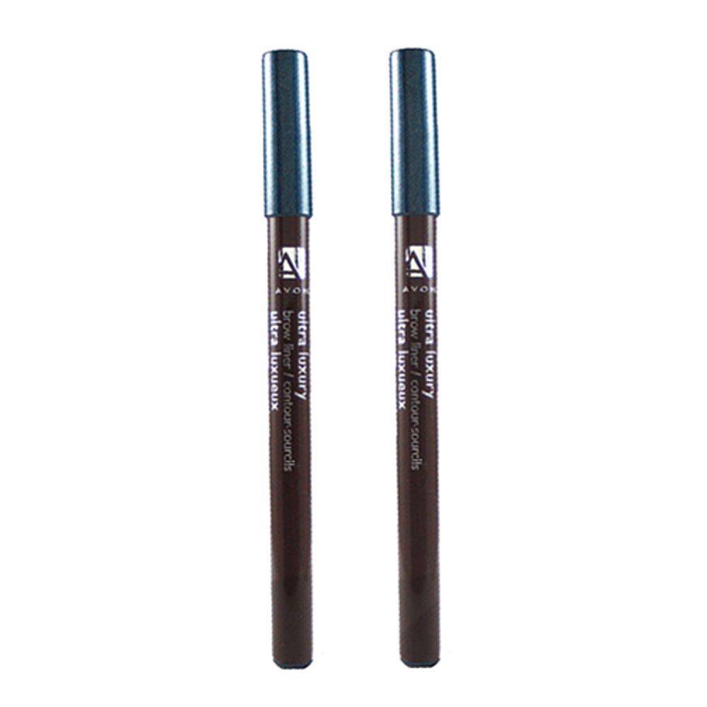 Lot of 2 AVON Ultra Luxury Eyeliner/contour Dark Brown AU2586A