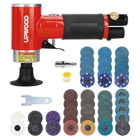 UPWOOD Pneumatic Mini Orbital Sander Grinder Polisher Kit Cover