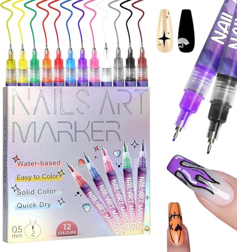 Regalo di qualità per gli amanti della bellezza: l'elegante confezione aggiornata è ideale per regalare amici e familiari o amanti della nail art. Queste penne graffiti di alta qualità sono sia pratiche che alla moda e sono un regalo premuroso che mostra la tua attenzione e attenzione ai dettagli.