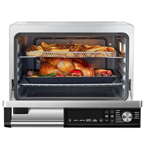 COSORI Ceramic Air Fryer Toaster Oven Combo,...