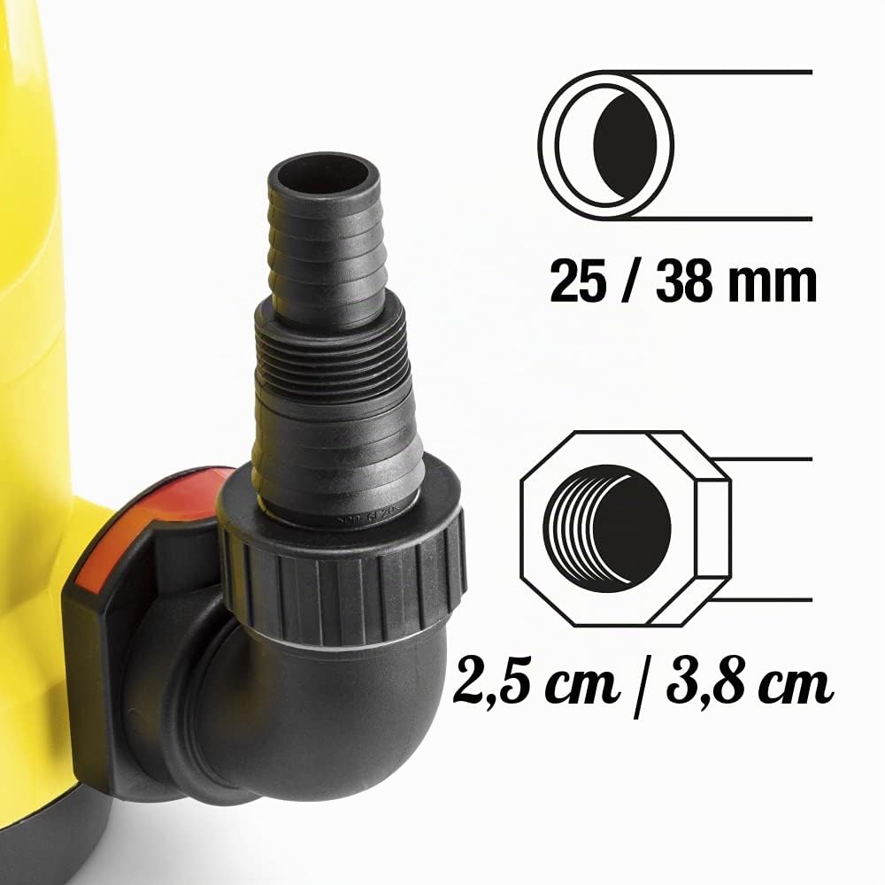 TROTEC Pompe de relevage pour Eau Claire TWP 4006 E Puissance de débit Max. 7 300 l/h
