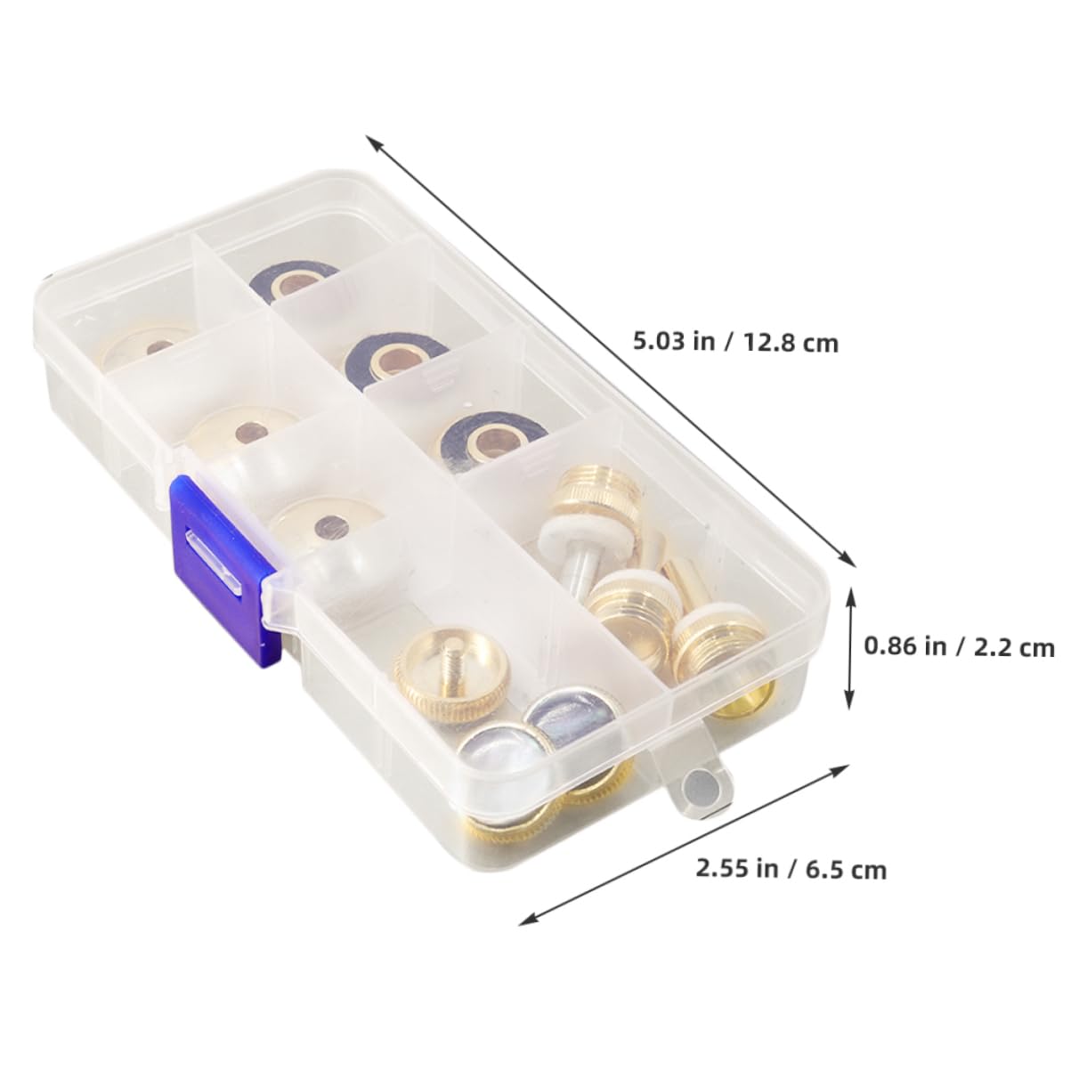 Juego de Botones de Pistón de Trompeta Dorados de Metal, Accesorios Portátiles para Mejorar la Precisión y Respuesta Exacta Teclas de Trompeta