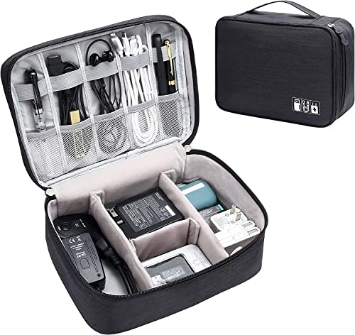 SaleOn Cable Organizer Case Bag – Electronics Accessories Travel ...