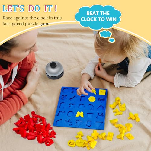 Juego de mesa Shape Matching Board Game para niños 5+ miniatura 5