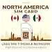Produktbild travSIM Prepaid Nordamerika SIM-Karte | 50GB Mobile Daten für die USA, 5GB für Kanada und Mexiko mit 4G/5G-Geschwindigkeit. Unbegrenzte Nationale Anrufe und SMS. Gültig für 15 Tage.
