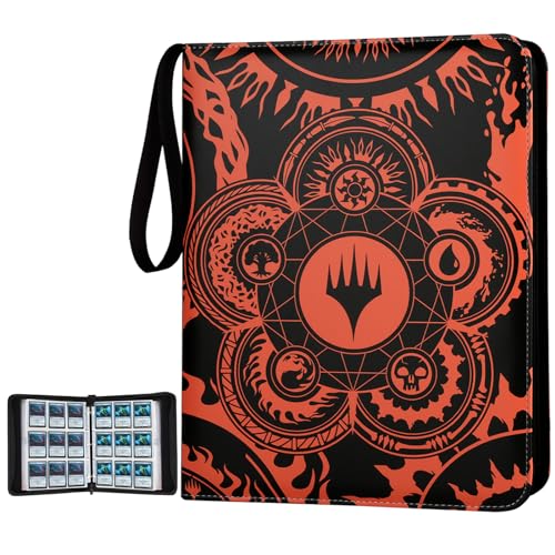 MTGPRO Trading Card Binder,9-Pocket Binder for Trading Cards...
