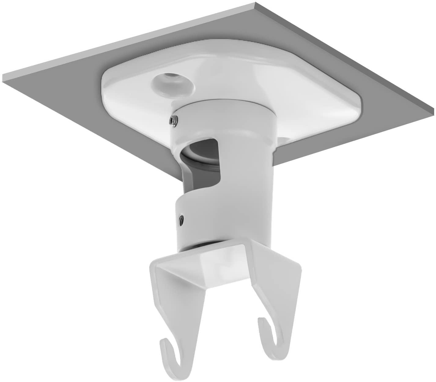 Techly ICA-PM-100WH support pour projecteurs Plafond Blanc - Supports pour projecteurs (21,8 cm, 180°, 360°, 0 - 180°, 218 mm, 17 cm)