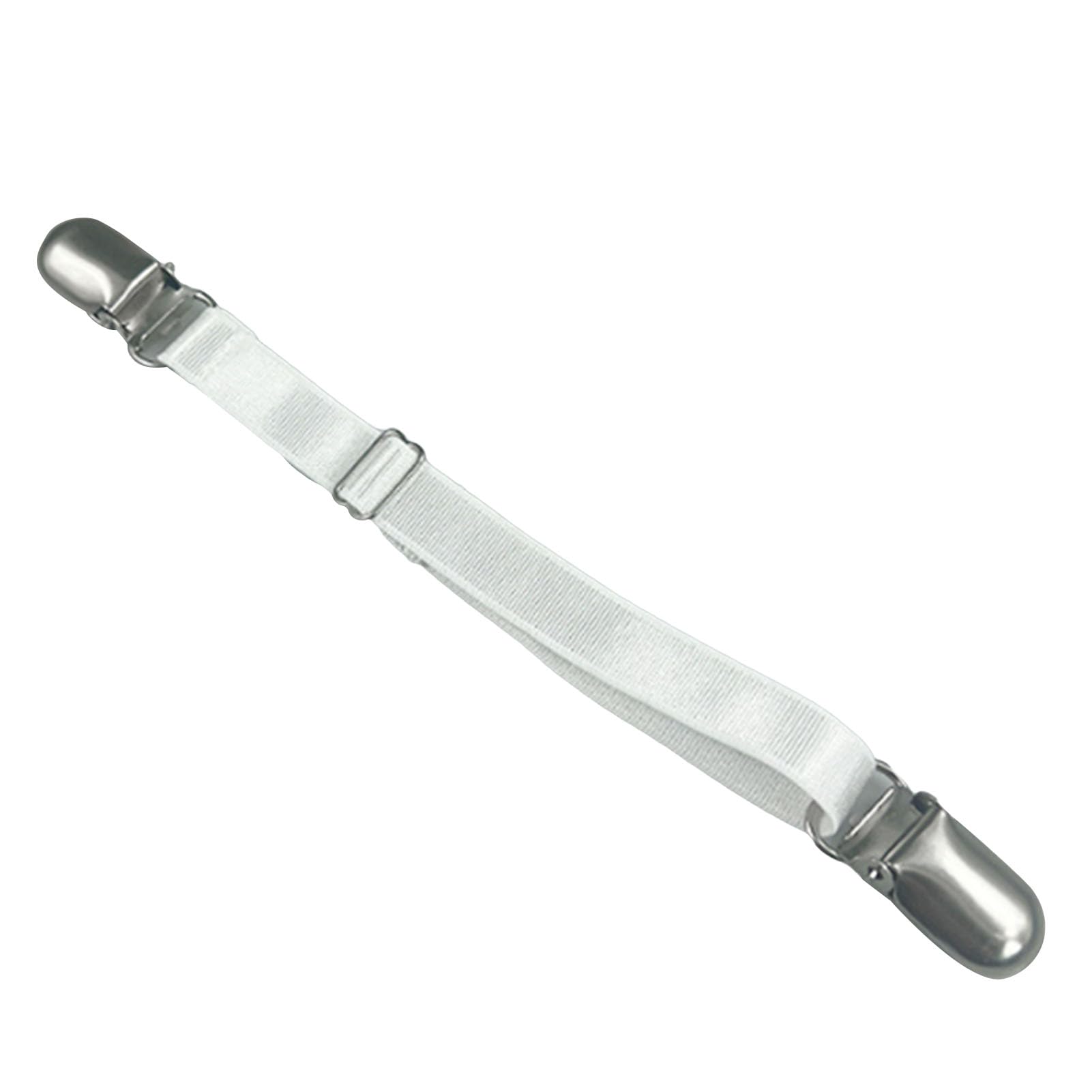 Ejoyous Clip per Lenzuolo Elastici Regolabili, Confezione da 10 Cinghie Elastiche per Lenzuolo con Angoli in Poliestere, 1,7 X 70 Cm, per Letti, Divani, Culle, con Impugnatura Angolare e Facile da