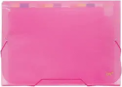 Pasta Sanfonada DAC Organizadora A4 12 Divisorias Coloridas