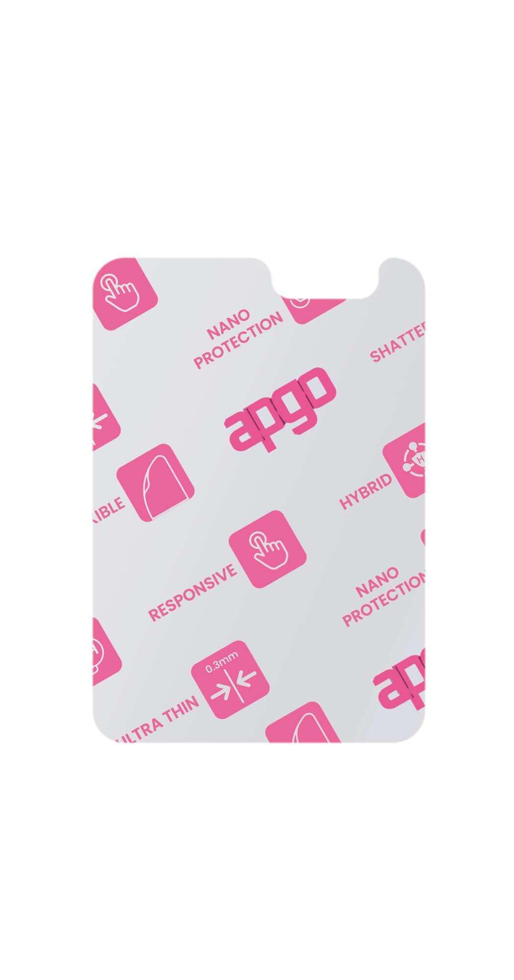 Hybrid Glass Screen Protector for Pax IM25 Flush EVA