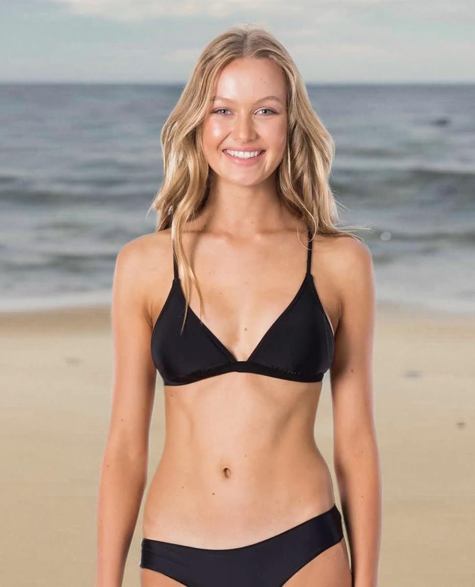 RIP CURL Classic Surf Eco Crossback Tri Bikini Top Donna