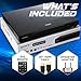 Region Free 4k UHD Blu-ray Player Compatible with Sony UBP-X700M | Multi-Region Code Free | UHD 4K Playback, Blu-ray Zone A, B, C Plus DVD Region 0-8 | 3D, WiFi, 4K Upscaling | Dynastar 6FT HDMI