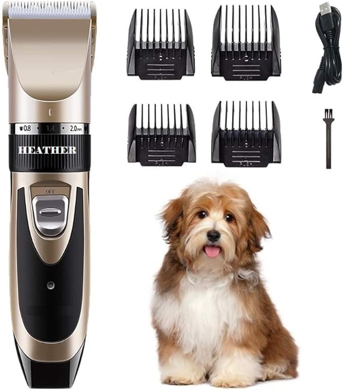 See full amazon price history chart for Heather Rechargeable Wireless Dogs Grooming Kit Professional for Thick Hair with 4 Comb, Pet Hair Thi Heather Rechargeable Wireless Dogs Grooming Kit Professional for Thick Hair with 4 Comb, Pet Hair Thi (B0CKDT7SNZ) Amazon Price History, Amazon Price Tracker