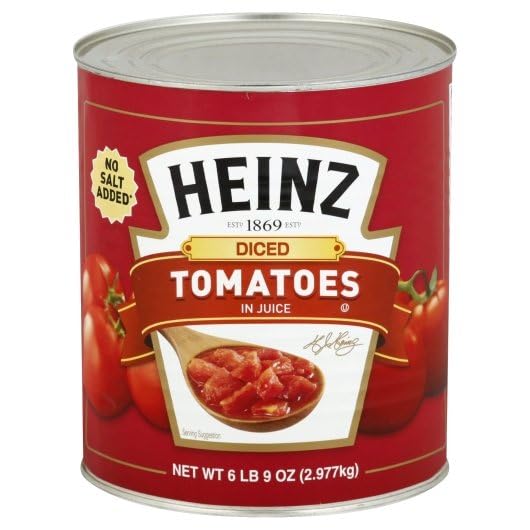 Heinz Diced Tomato in Juice, 102 Ounce - 6 per case