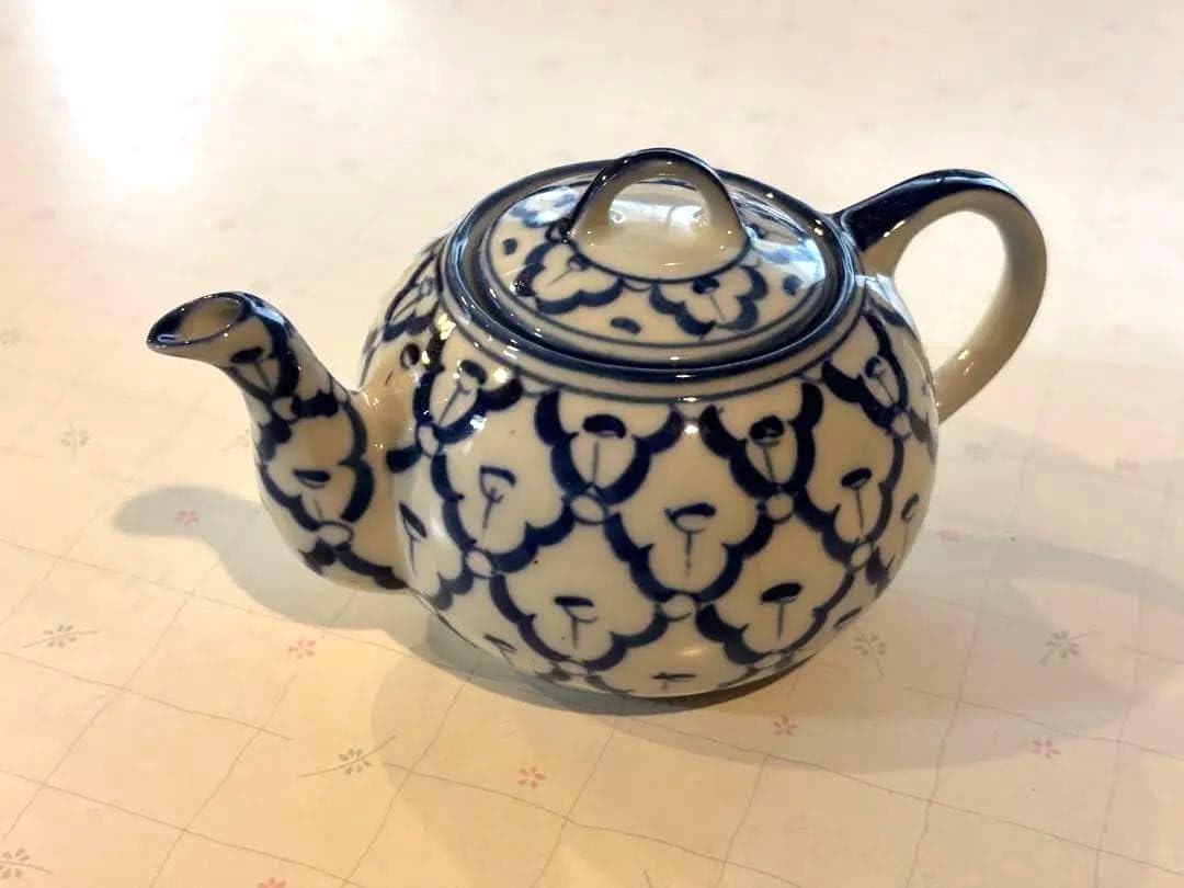 Amazon.co.jp: 木箱入 染付 茶器セット 急須 湯呑み2客 蓋碗 中国茶器