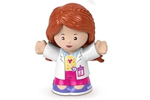 Replacement Little People Female Doctor Figure Compatible with Barbie You Can Be Anything