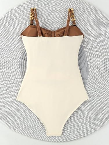 Narecte Modest One Piece Swimsuit Women 2025 Womens Swimsuits Bathing Suit for Women Womens Bathing Suits Tummy Control4