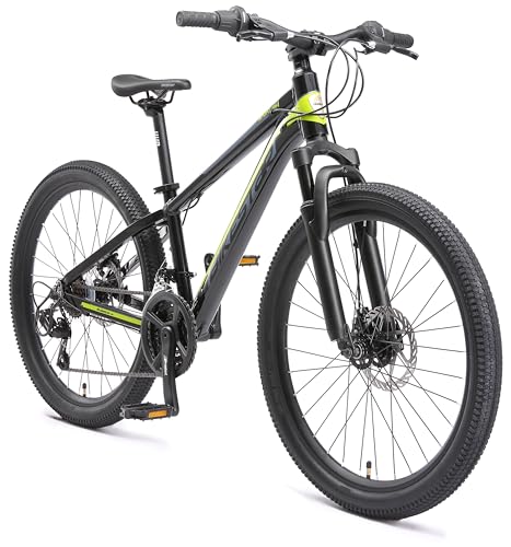 BIKESTAR Kinder Fahrrad Aluminium Mountainbike 21 Gang Shimano,...