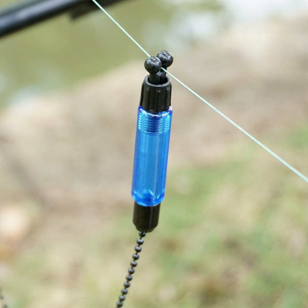 Hirisi Tackle Alarmes pour pêche à la carpe avec récepteur et balançoires dans un étui de protection