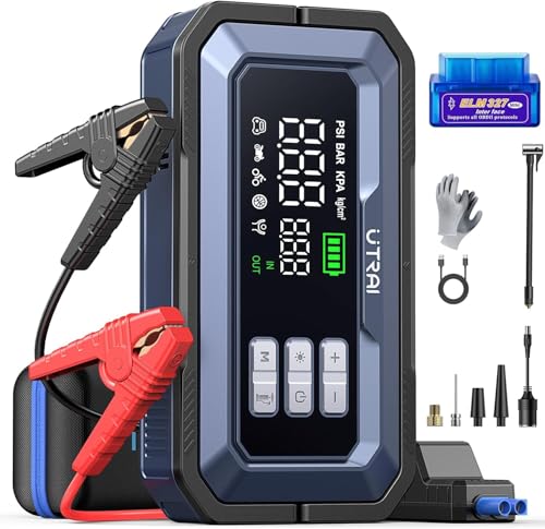 UTRAI Jump Starter with Air Compressor 150PSI Review: Is it Worth it? UTRAI Jump Starter with Air Compressor 150PSI Review: Is it Worth it?
