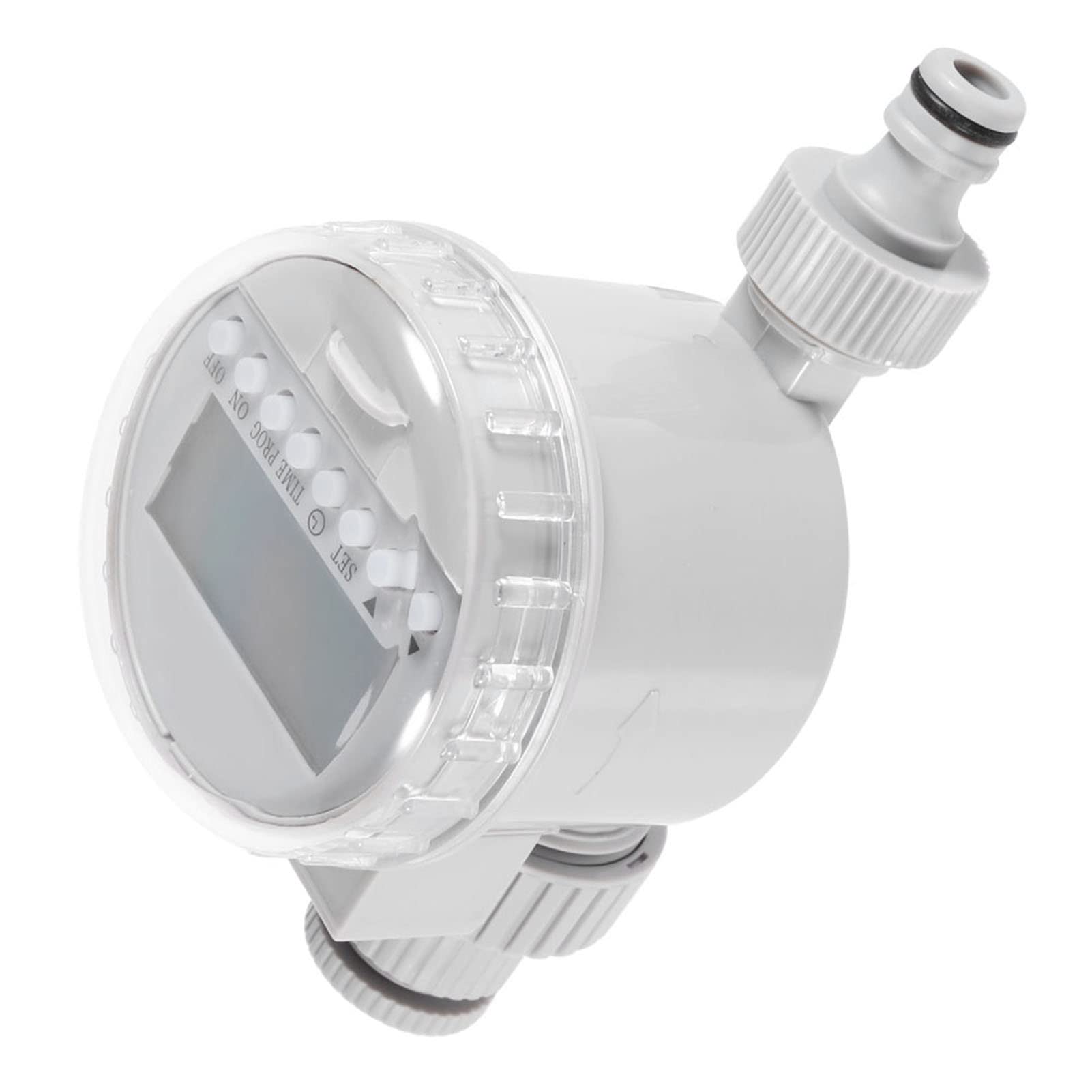 Generic Programmatore per Irrigazione Ad Energia Solare con Display LCD, Programmatore di Irrigazione Automatico Ecologico per Uso Domestico e in Giardino, 1 unità