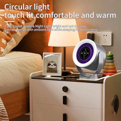 USB Rechargeable Desk Fan - image 3