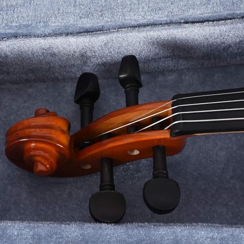 Image of ARCTIC 4 /4 Solid Wood Neo Violin Musical Instrument Violin for Beginners adults and learning Students with Hard Case, Rosin Maple Wood. (AR-PVK-01)
