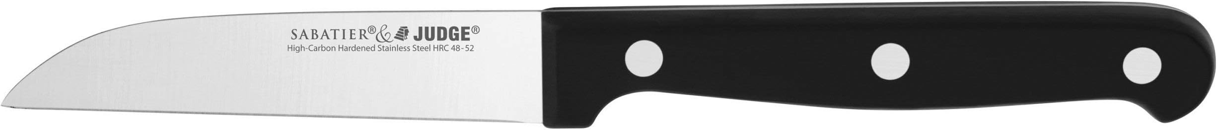 Horwood IV02 Peeling Knife, 7.5cm/3", Black