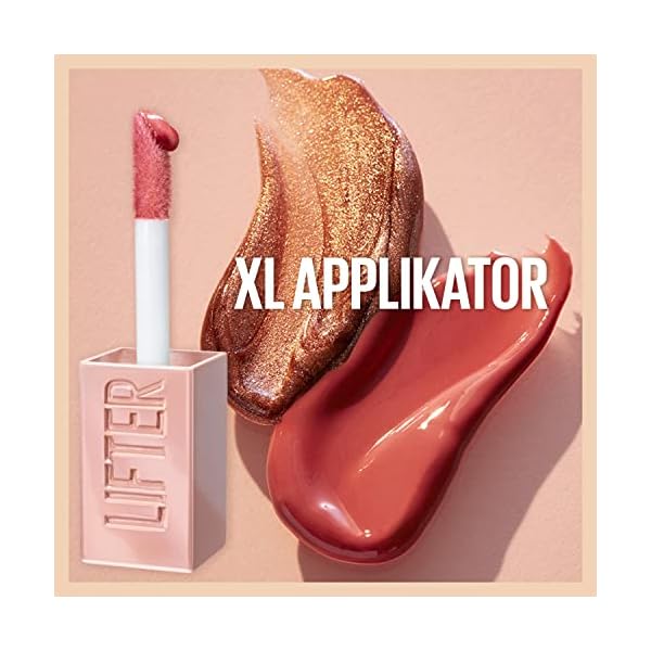 Maybelline New York Glänzender Lipgloss für voller wirkende Lippen, Feuchtigkeitsspendend, Mit Hyaluronsäure, Lifter… – Bild 8